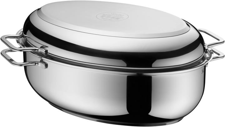 Actual product image Silit Bräter Schmortopf Gänsebräter Multibräter (Casserole + Stewpot, Stainless steel)