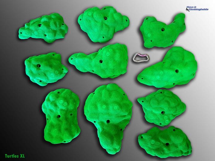 Actual product image Move It Climbingholds Climbing holds Turtles XL (White)