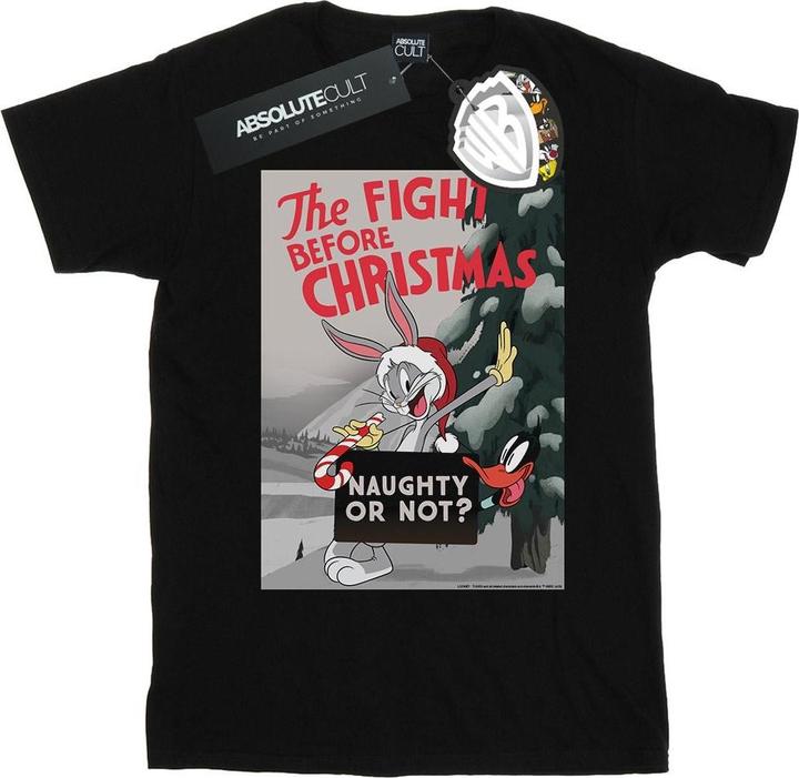 Image du produit Looney Tunes - T-shirt THE FIGHT BEFORE CHRISTMAS - Femme (XL)