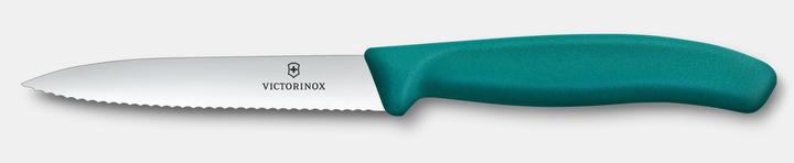Produktbild Victorinox Swiss Classic, Gemüsemesser, 10cm, wellen, mittelspitz, grün (10 cm)
