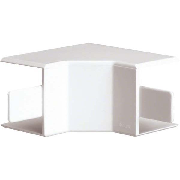 Hager, Kabelschutz + Kabelführung, Inneneck halogenfreiLF4004049016PC/ABS zu LF 40x40mm (Kabelkanal, 115 mm)