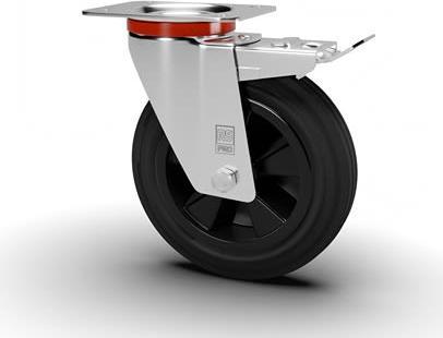 RS PRO Swivel Castor Wheel, 205kg Capacity, 200mm