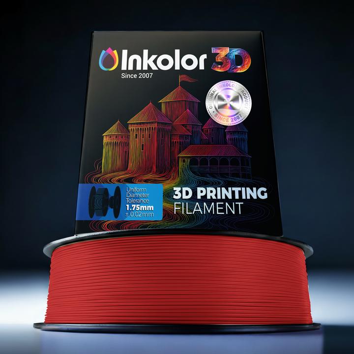 Produktbild Inkolor 3D Filament ABS Red (ABS, 1.75 mm)