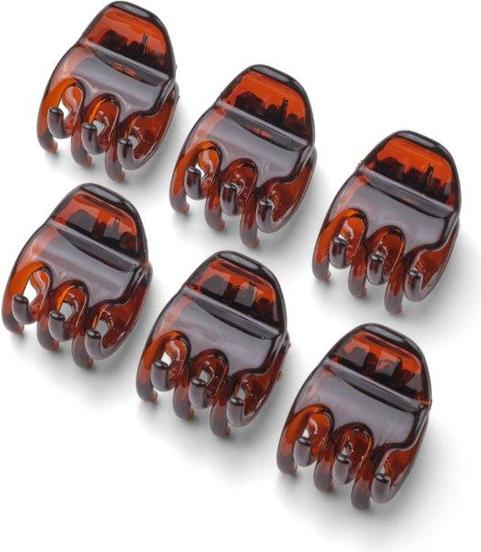 Image du produit Trisa Pince à cheveux classique ronde 2.2 cm marron 6 pcs (6 pcs)