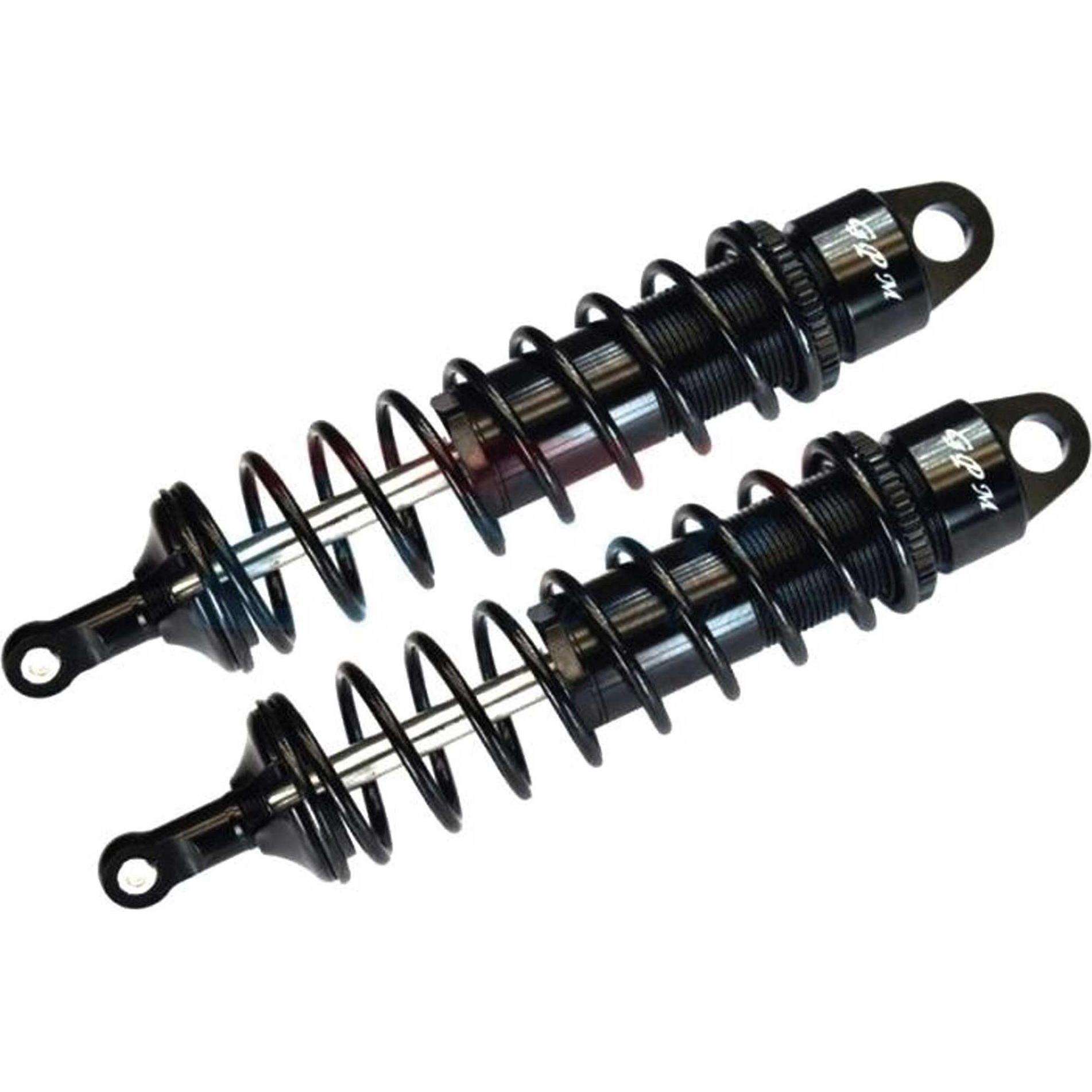 GPM Ammortizzatori a molla posteriore regolabili in alluminio 6061-T6 da 143 mm TRX Sledge con albero