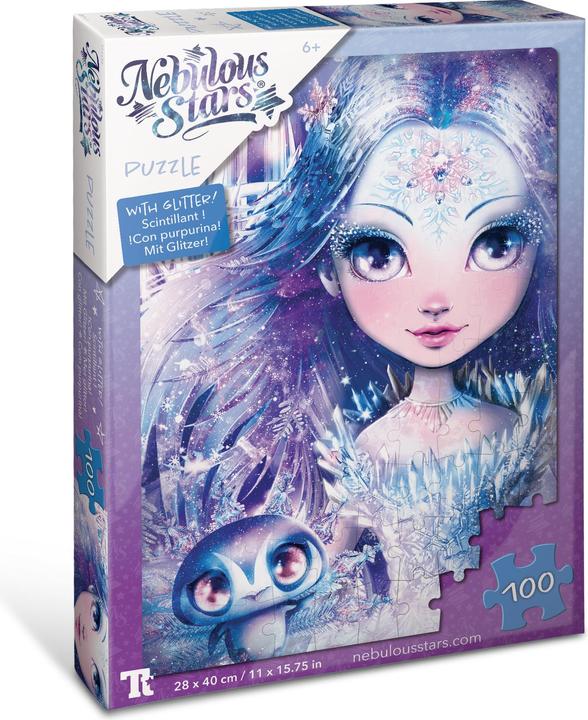 Produktbild Nebulous Stars Glitzer-Puzzle Iceana & Blizzia 100-tlg. (102 Teile)
