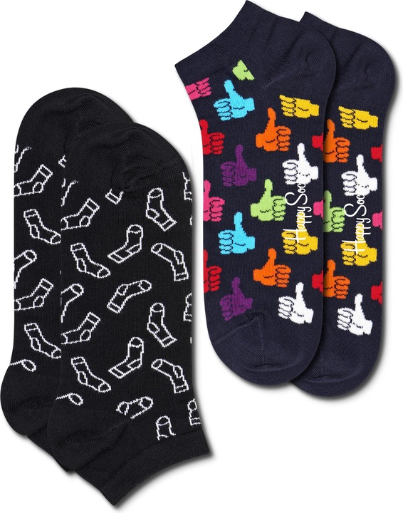Actual product image Happy Socks 2-Pack Thumbs Up Low Sock (36 - 40)
