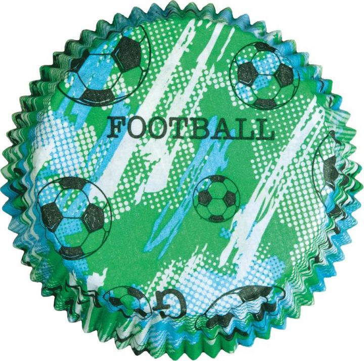 Produktbild Demmler Muffinförmchen - Fussball - 60 Stück (5 cm)