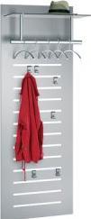 Image du produit Kerkmann Portemanteau mural tec-art 32606614 argent métal 6 crochets 60,0 x 170,0 cm