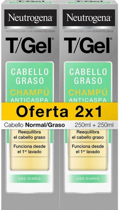 Neutrogena Gel Shampoo Fat Dandruff (2 x 250 ml) (Flüssiges Shampoo, 250 ml)