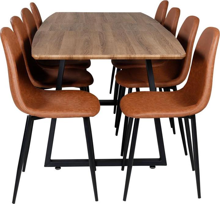 Ebuy24 Inca 33 dining set (MDF, Steel)