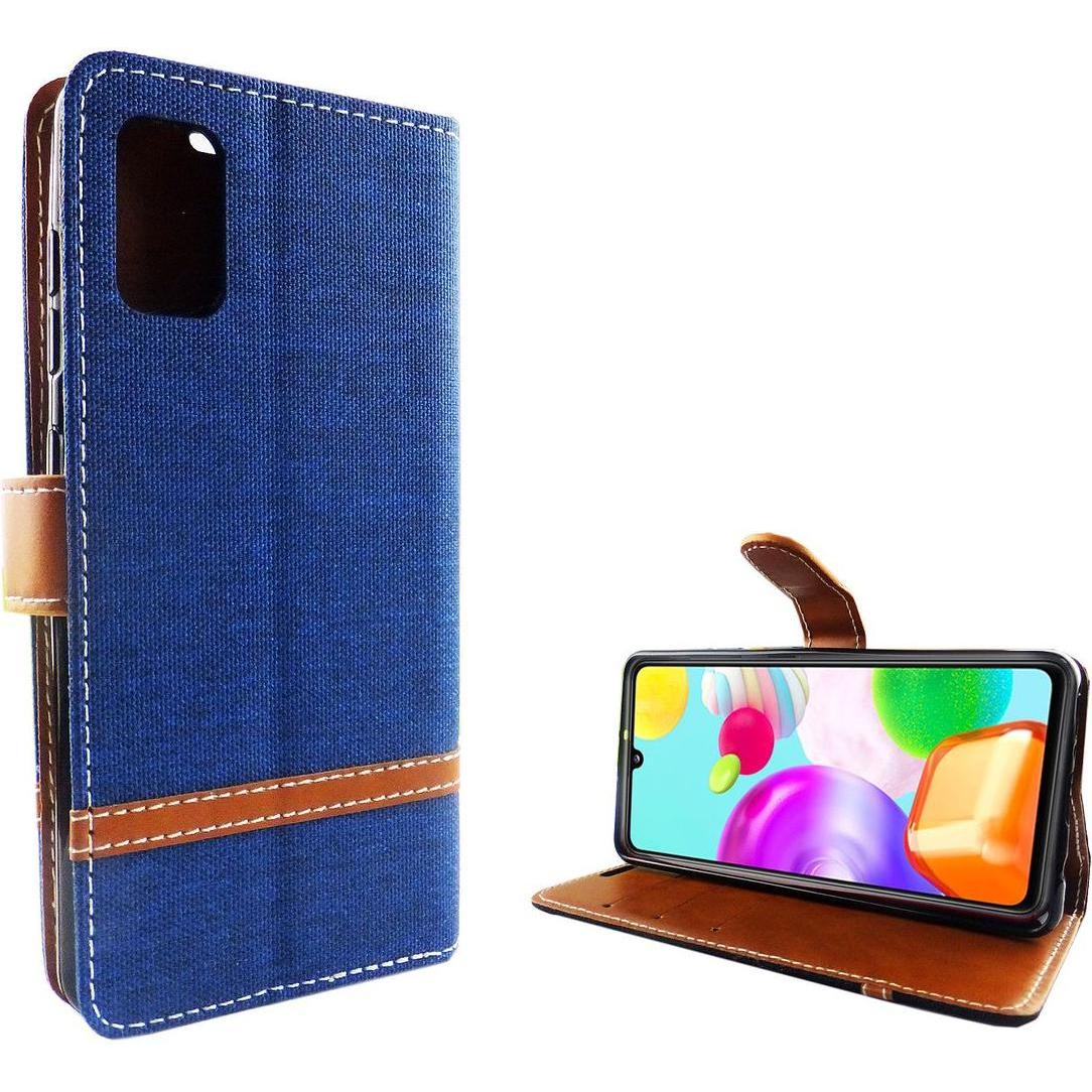 Thumbnail - König Design Hülle Handy Schutz für Samsung Galaxy A41 Case Cover Tasche Wallet Etui Bumper (Samsung Galaxy A41), Smartp...