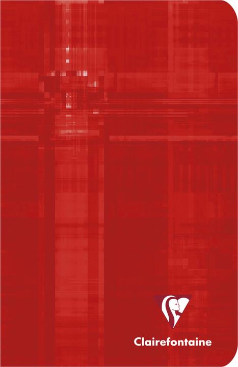 Produktbild Clairefontaine Notizheft mit Lineatur (11 x 17 cm, Kariert, Harter Einband)