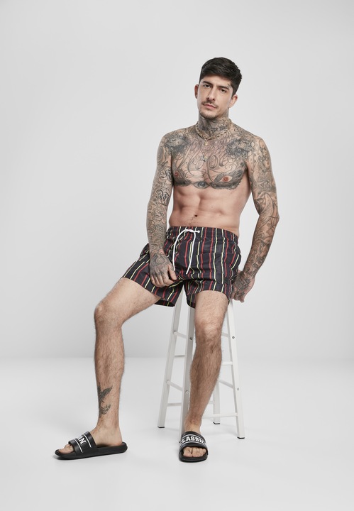 Produktbild Urban Classics Stripe Swim Shorts (S)