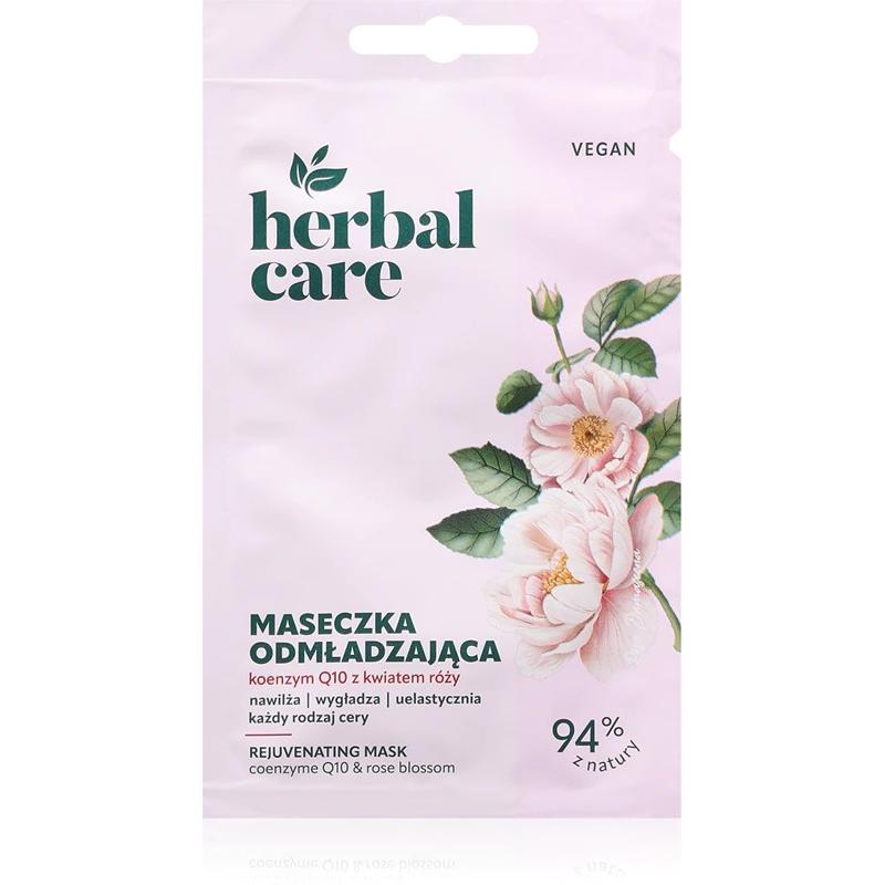 Farmona, Maschera viso, HERBAL CARE Vegan Odmładzająca Maseczka na twarz - Koenzym Q10 z Kwiatem Róży 7 g