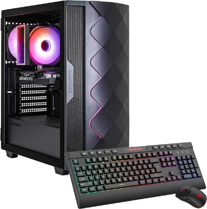 Produktbild Hyrican GAMEMAX Diamond BK 7585 Ryzen 5 7500F 32GB DDR5 1TB SSD RTX 5060 (1000 GB, 32 GB, AMD Ryzen 5 7500F, GeForce RTX 5060)