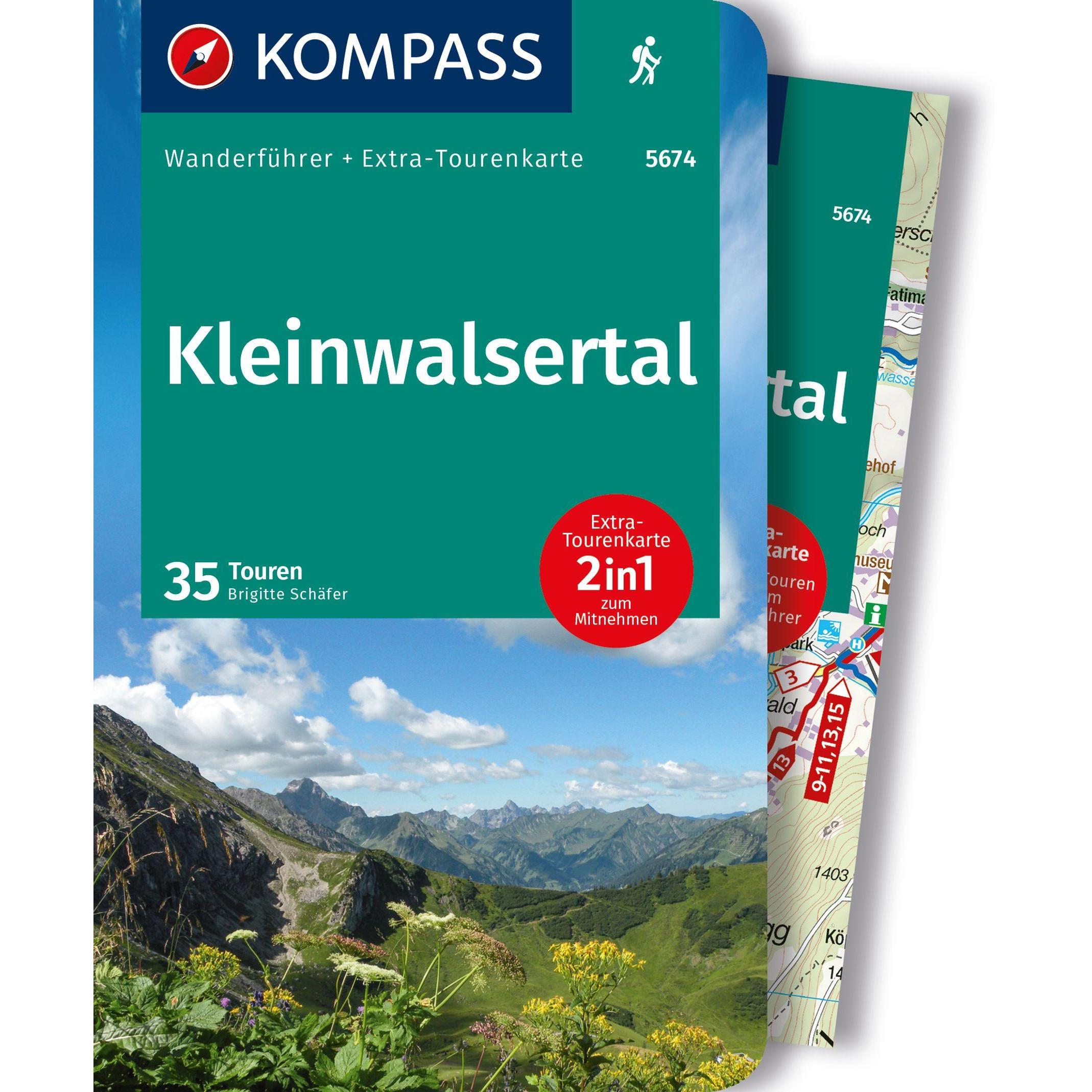 Wanderführer Kleinwalsertal, 35 Touren, Ratgeber von Brigitte Schfer