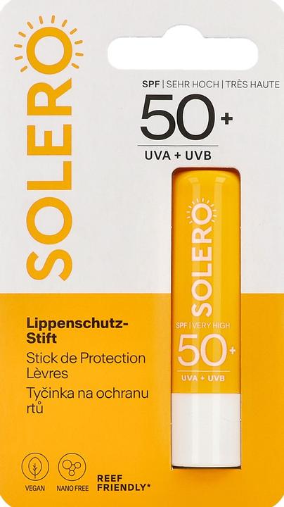 Produktbild Solero Lippenschutz Stift SPF50+ 4.8g (Lippenpflege Stick)