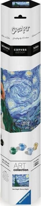 Immagine prodotto Ravensburger CreArt - Pittura per numeri 23915 - Collezione ART: Notte stellata (Van Gogh) - a partire da 14