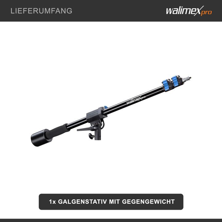 Immagine prodotto Walimex Supporto del braccio con contrappeso (183 cm, 5 kg)