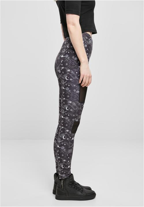 Actual product image Urban Classics Ladies Tech Mesh AOP Leggings (XL)