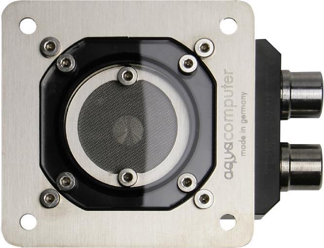 Immagine prodotto Aqua Computer Filtro con rete in acciaio inossidabile, rubinetti e coperchio di installazione