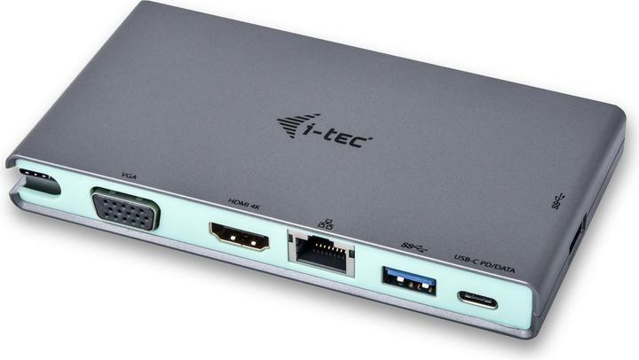 i-tec USB-C 4K Travel Dock (USB-A, USB-C, 2 Ports)