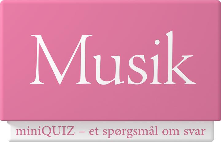 Immagine prodotto Game miniQUIZ - Musik 2 (Danese)