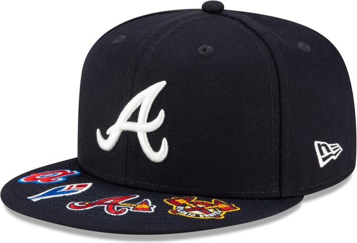 Image du produit New Era 59Fifty Fitted Cap - GRAPHIC VISOR Atlanta Braves