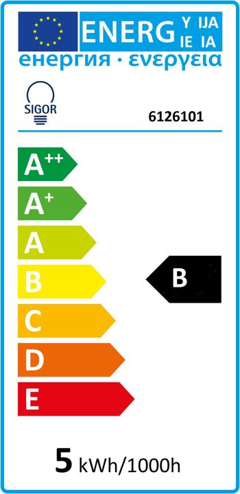 Energie-Label Sompex Drop (E27, 120 lm)
