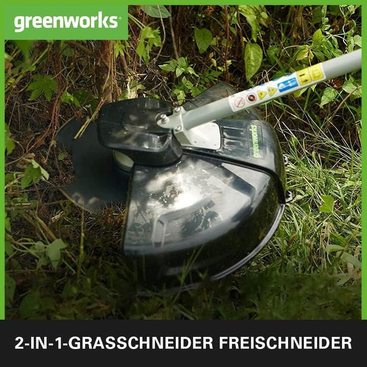 Produktbild Greenworks lawn mower GD40BCB (Trimmfaden)