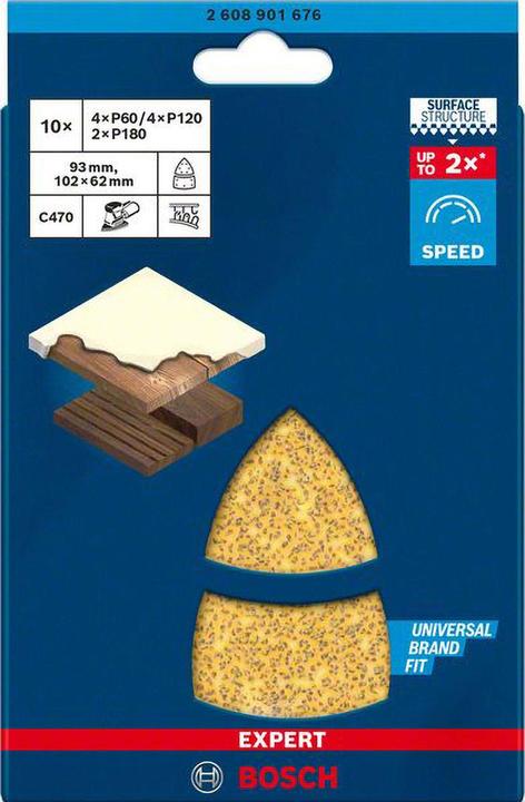 Actual product image Bosch Professional Zubehör Expert C470 (120, 180, 60)