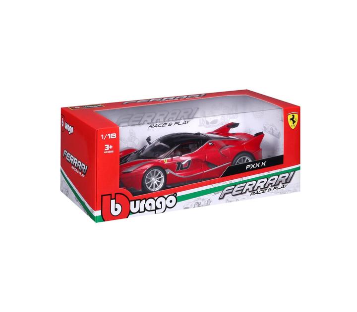 Actual product image Bburago 1:18 Model Car Ferrari FXX-K