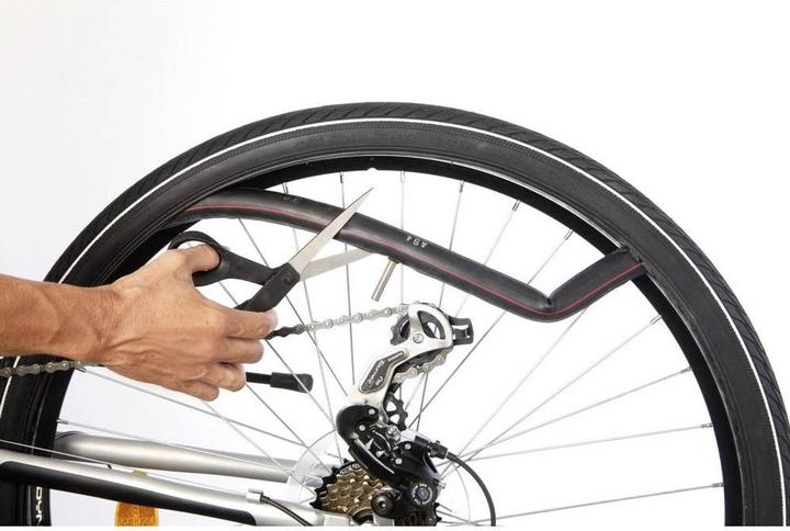Actual product image Fischer Bicycle tube 28 inch 85098 (Schrader (AV), 28", 40 mm)