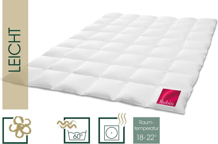 Actual product image Hanskruchen Rubin (940 g, 240 x 220 cm)