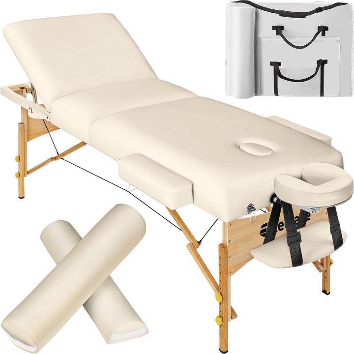 Actual product image tectake 3 Zonen Massageliege-Set