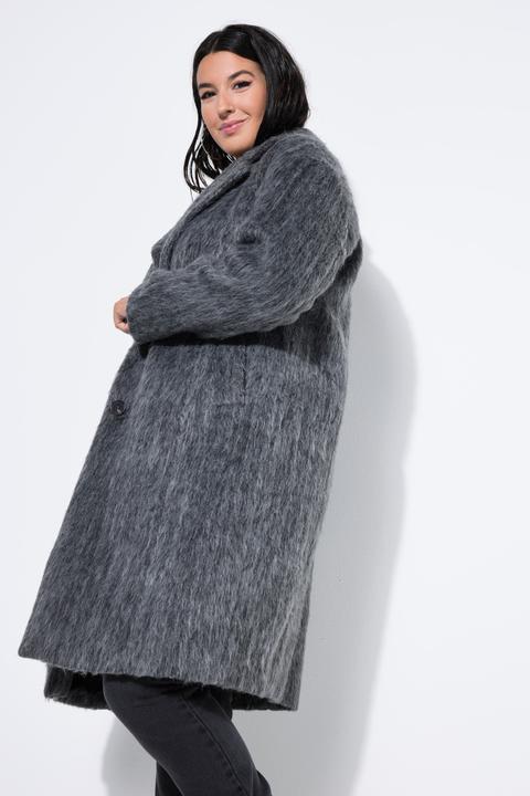 Produktbild Studio Untold Mantel, oversized, Flausch, Reverskragen