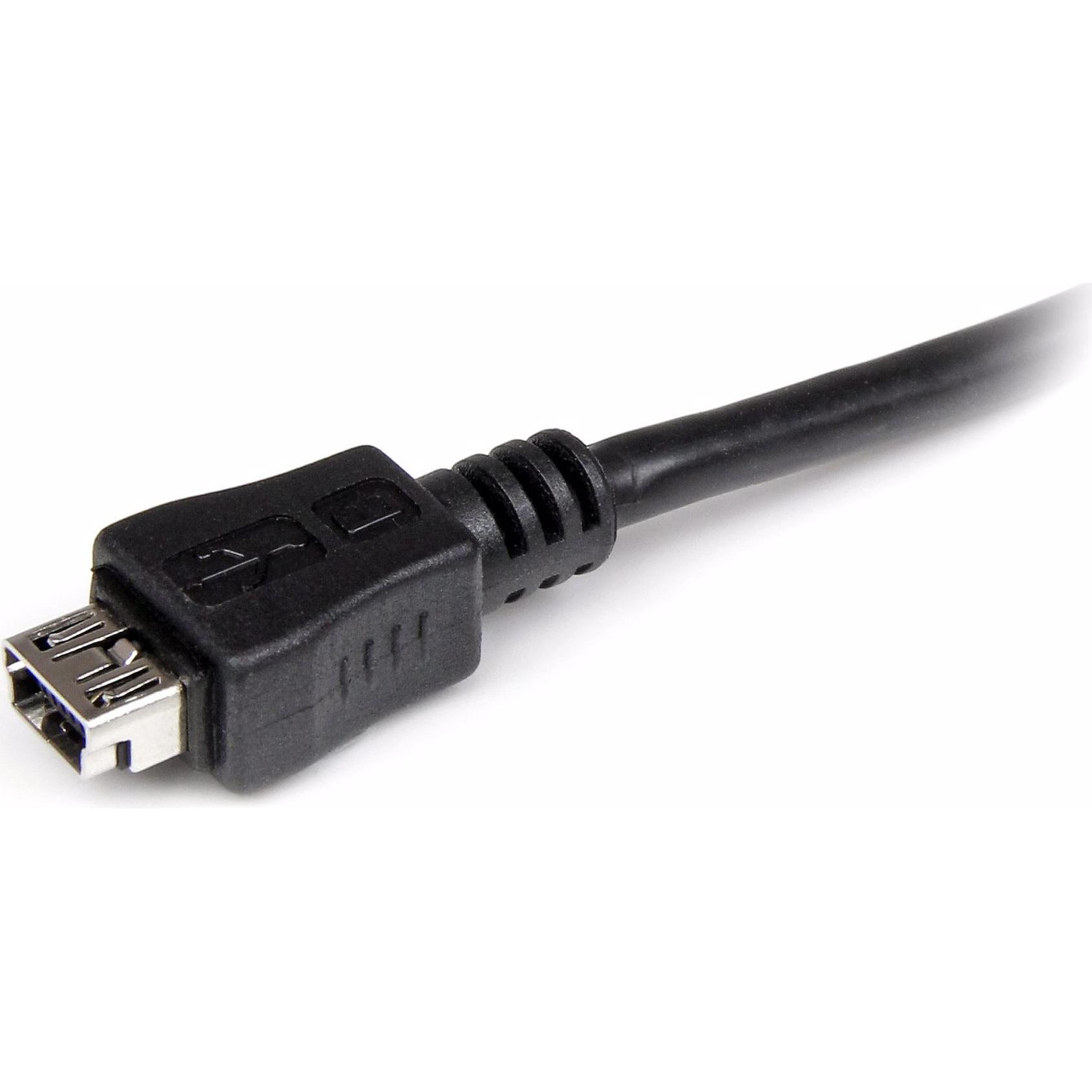 Thumbnail - StarTech USB Mini – USB Micro (0.15 m, USB 2.0), USB Kabel