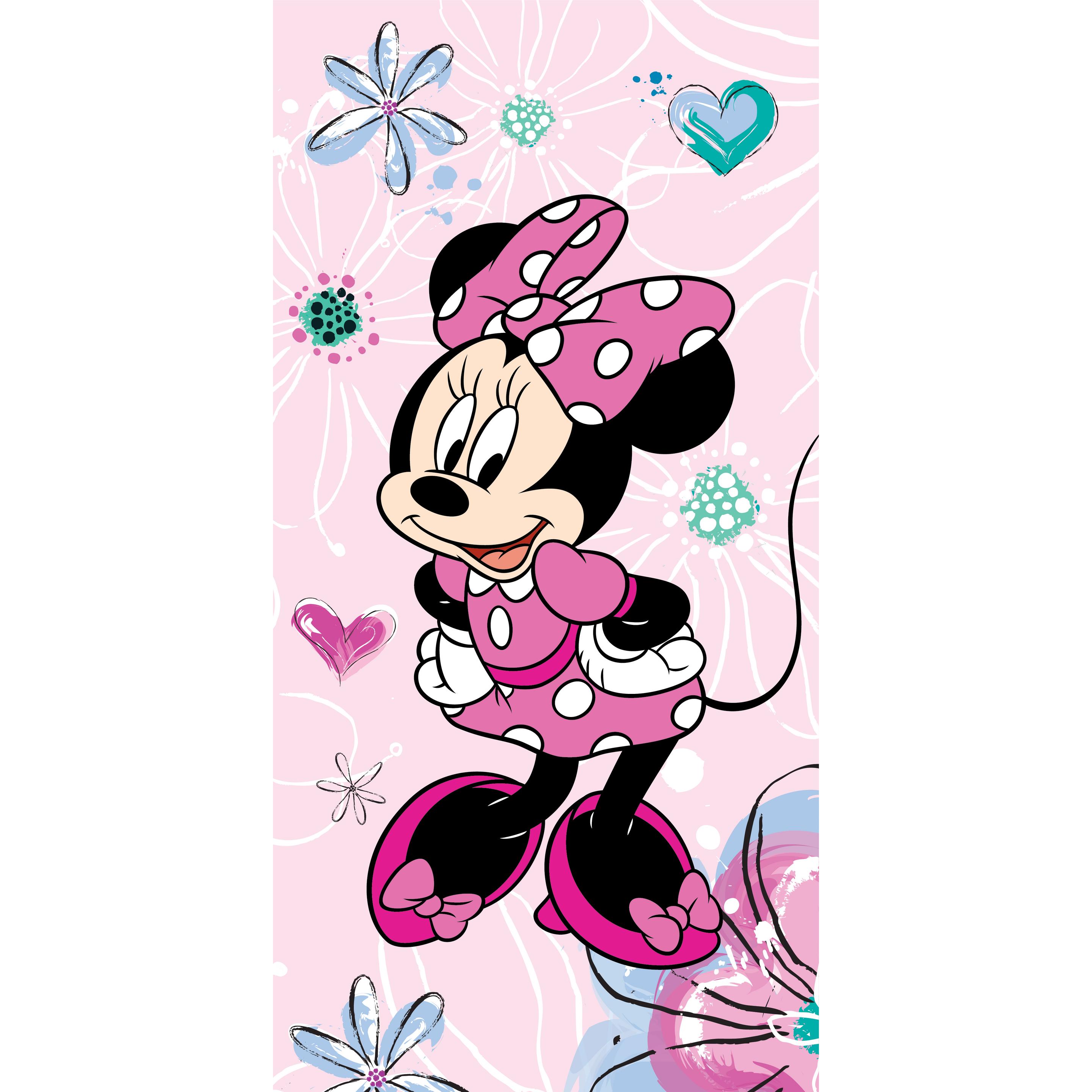 Jerry, Strandtuch, Disney Minnie Badetuch (70 x 140 cm)