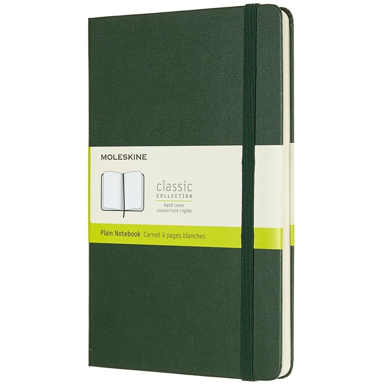 Moleskine, Heft + Block, Classic (A5, Blanko, Harter Einband)