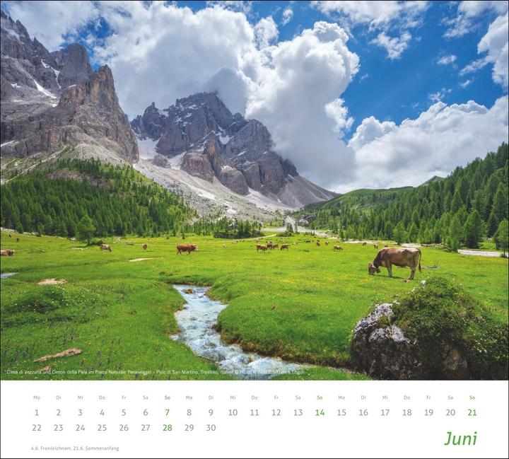 Produktbild times&more Alpen Bildkalender 2026
