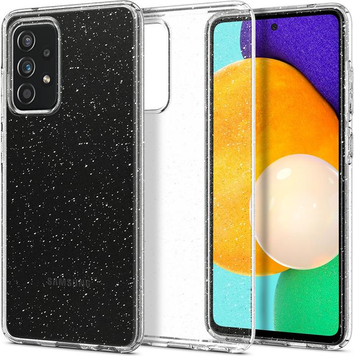 Produktbild Spigen Liquid Crystal Glitter Handy-Schutzhülle 16,5 cm (6.5" ) Cover Transparent (Samsung Galaxy A52 5G)