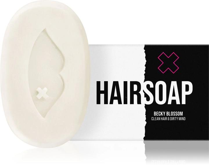 Actual product image BusyB Becky Blossom Solid Shampoo with Floral Scent (Solid shampoo, 70 g)
