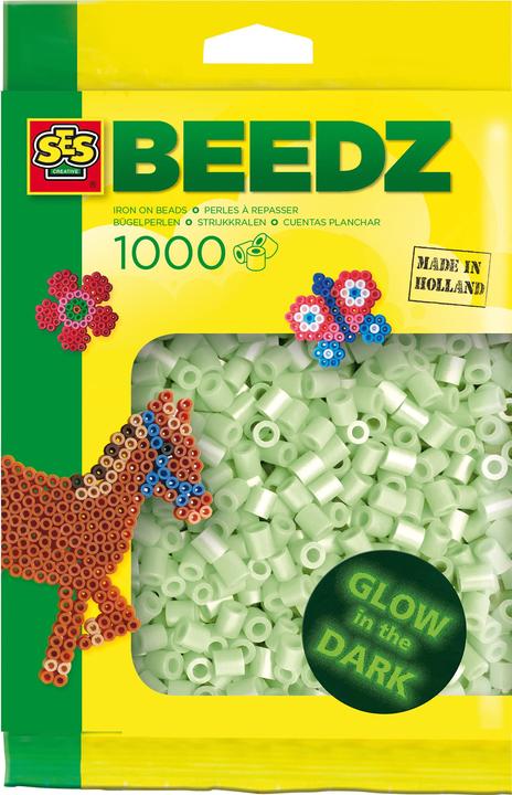 Ses Ironing service beads glow in the dark