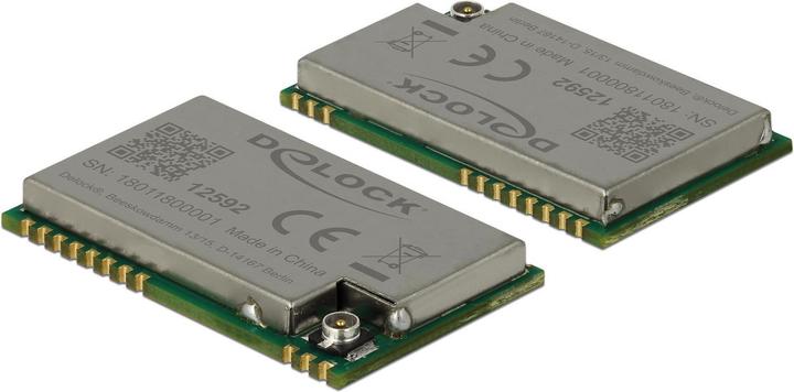 Actual product image Delock LoRa radio module 868MHz 22 pin SMD to MHF I socket