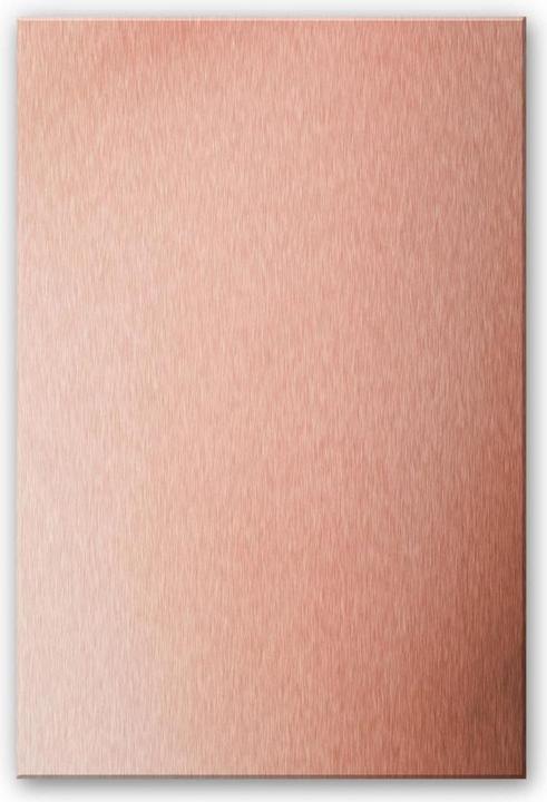 Trenddeko Kupfereffekt - hochkant (75 x 120 cm)