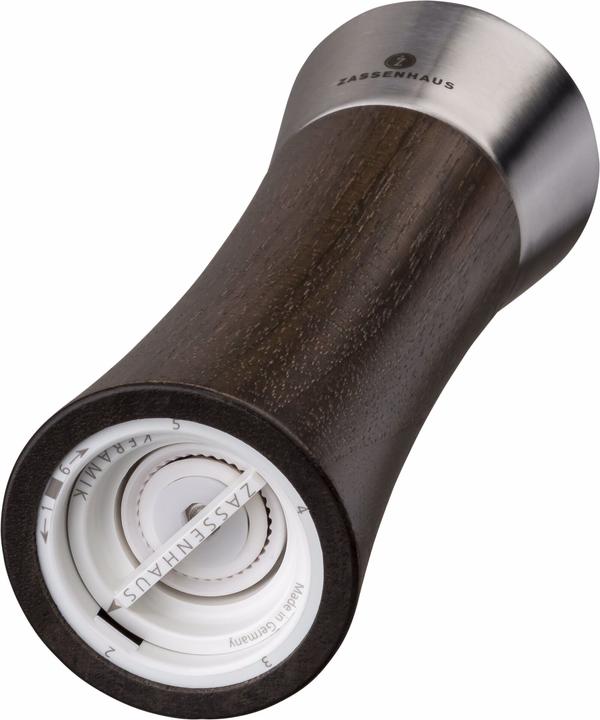 Actual product image Zassenhaus Salt mill Augsburg walnut, 18 cm (Salt)