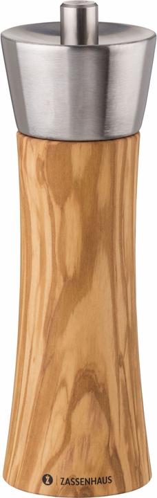 Zassenhaus Pepper mill Augsburg olive wood, 18 cm (Pepper)