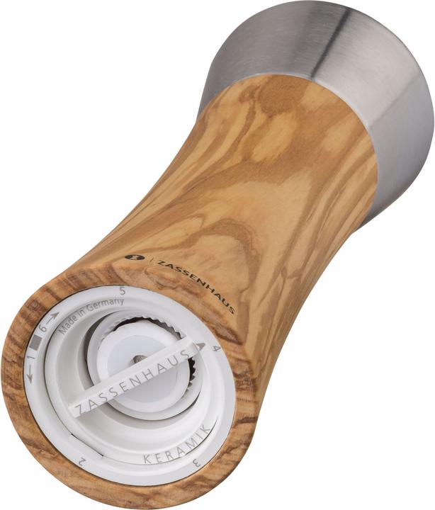 Actual product image Zassenhaus Pepper mill Augsburg olive wood, 18 cm (Pepper)