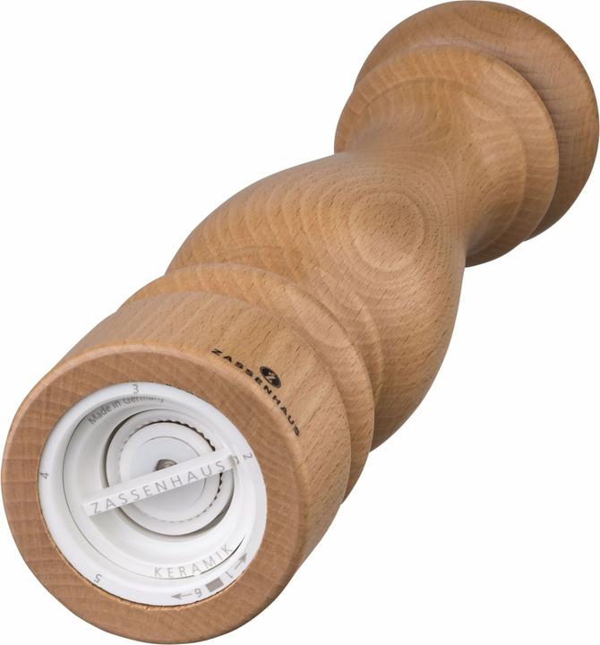 Produktbild Zassenhaus Pfeffermühle Potsdam Buchenholz natur, 30 cm (Pfeffer)